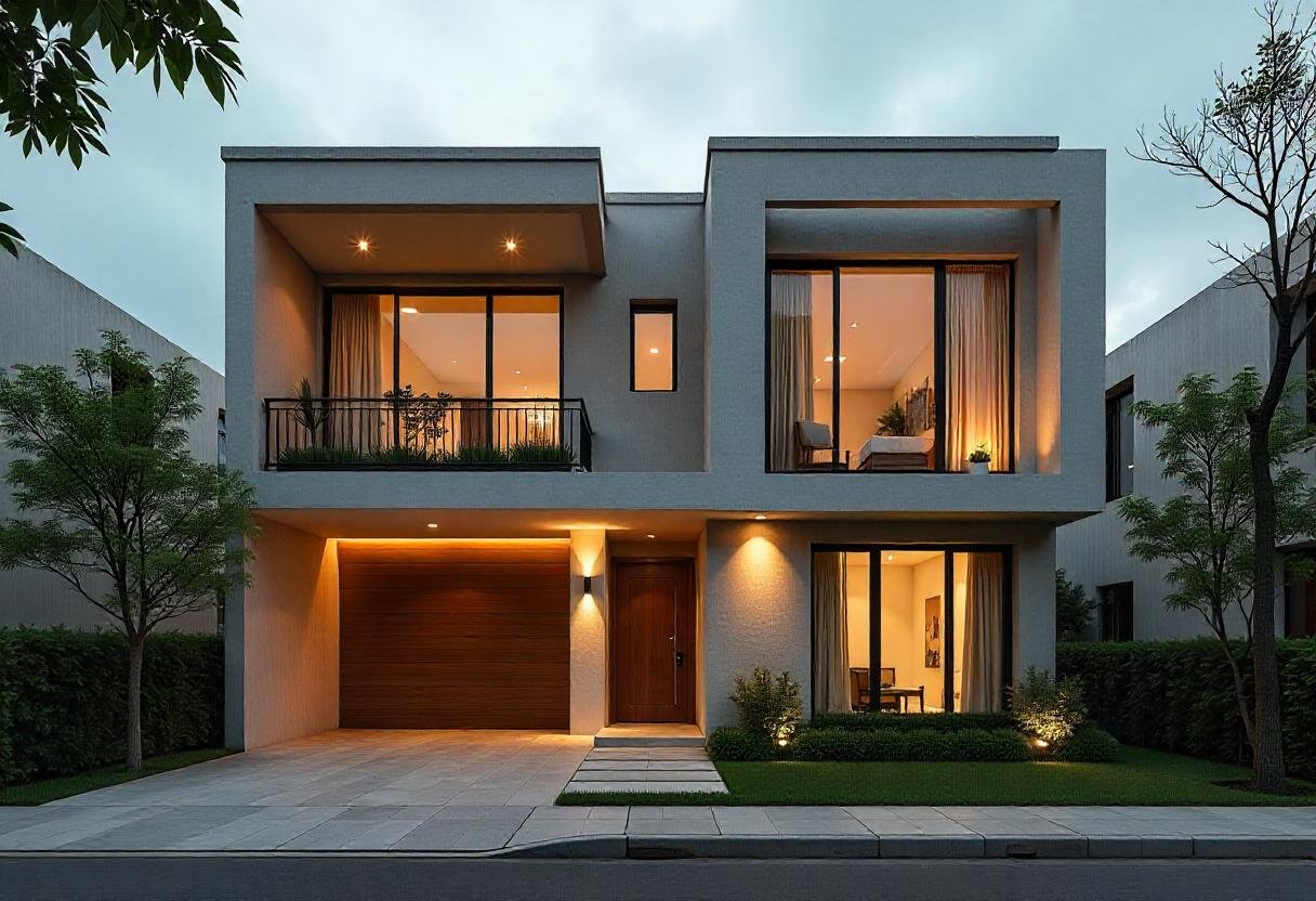 Simfy Homes construction process on site